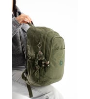 Su Geçirmez Kumaş Unisex Çanta  Yükseklik 40cm Genişlik 28cm (Yeşil)
