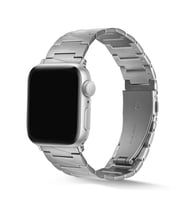 Apple Watch Ultra 49mm Kordon KRD-48 Metal Kordon (Gümüş)