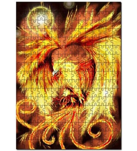 Cakapuzzle Anka Kuşu Sanat Görseli Puzzle Yapboz MDF (Ahşap) (1000 Parça)