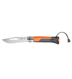 Opinel Inox No 8 Outdoor Paslanmaz Çelik Çakı (Turuncu)
