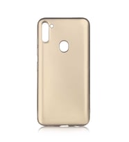 Samsung Galaxy M11 Kılıf Soft Mat Premier Case (Gold)