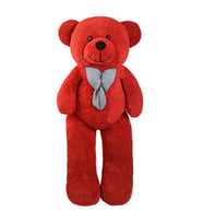 Pandamkee 140 Cm Sevgiliye Özel Hediyelik Ayı (Kırmızı)
