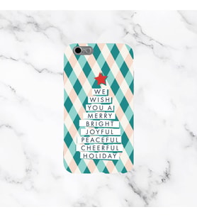 Iphone 6/6S Tasarım Kılıfları (103 Tasarım) (Beyaz-Kırmızı) (Beyaz - Kırmızı)