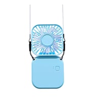 Concord CF14 İp Askılı Katlanabilir Taşınabilir Mini Fan (Mavi)