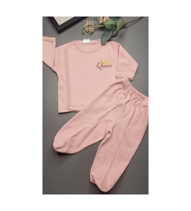 Elbebek Queen Bebe Pijama (Somon)