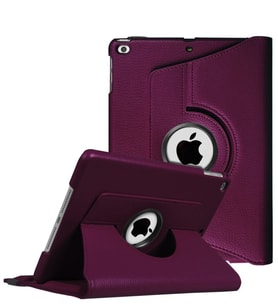 Microsonic Apple iPad 9.7 2018 (A1893-A1954) Kılıf 360 Dönerli Stand Deri (Mor)