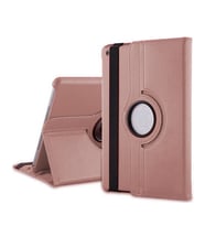 Microsonic 360 Rotating Stand Deri iPad Air 2 Kılıf (Rose)