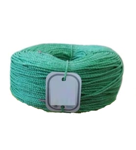 İp-Halat-Ambalaj ipi-Çamaşır İpi-Bayrak-ipi- 200m-2,5mm (Yeşil)