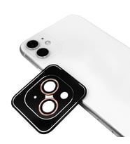 Apple iPhone 14 Zore CL-11 Safir Kamera Lens Koruyucu (Gold)