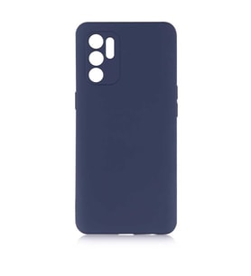 Oppo Reno 6 4G Kılıf Soft Mat Premier Case (Lacivert)