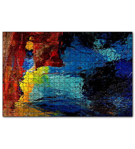 Cakapuzzle Yağlı Boya Resmi  Puzzle Yapboz MDF (Ahşap) (500 Parça)