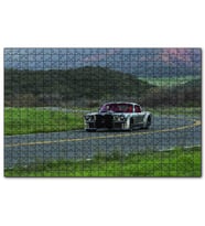 Cakapuzzle Mustang Fastback Yollarda Görseli  Puzzle Yapboz MDF (Ahşap) (255 Parça)