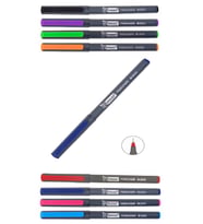 Fineliner Kalem M-2028 0,4mm Keçe Uçlu Kalem 1 Adet (Mavi)