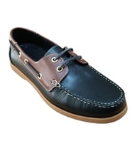 Castle Black 42702 Erkek Deri Casual Ayakkabı (Siyah)