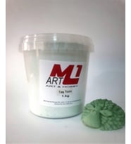 M1 ART Kokulu Taş Tozu 1kg - (kokusuzdur) (Yeşil)