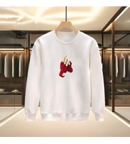 ELDİVEN BASKILI SWEATSHİRT (Beyaz)