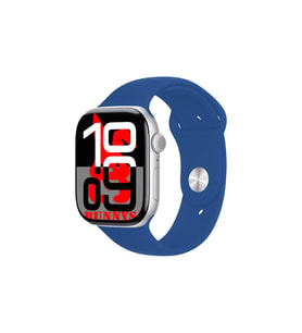 Açık Mavi Akıllı Saat Watch10 2025 Hediyeli AMOLED EKRAN (Mavi-Gümüş)