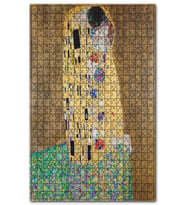 Cakapuzzle Gustav Klimt Öpücük Tablosu Puzzle Yapboz MDF (Ahşap) (500 Parça)