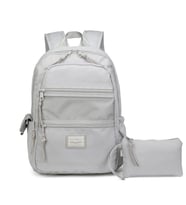 Smart Bags Sırt Çantası Okul Boyu Kalem Kutusu Hediyeli 3237 (Gri)