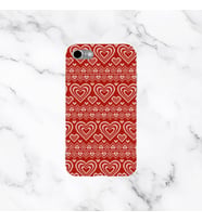 Iphone 7/8 Tasarım Kılıfları (103 Tasarım) (Kırmızı Cilt)