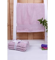 İndigo Ağacı Bitkisel Organik Boyama 4'lü 46x76 Havlu (Lila)