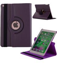 Apple iPad Mini 4 ve Mini 5 7,9 inç 360 Derece Döner Standlı Tablet Kılıfı (Mor)