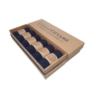 Çorapdiyari Premium % 100 Pamuklu Dikişsiz Mevsimlik Erkek Çorabı (Lacivert)