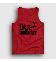 Presmono Unisex Sarı Logo Film Baba The Godfather Atlet 251733tt (Kırmızı)