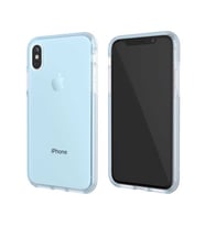 Uyumlu Model Apple iPhone X Ice Cube Kapak (Mavi)