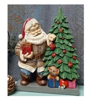 ÇAM AĞAÇLI NOEL BABA BİBLO HS501 (Bej)
