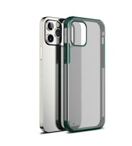 Uyumlu Model Apple iPhone 12 Pro Max Kılıf Mat Volks Case (Koyu Yeşil)