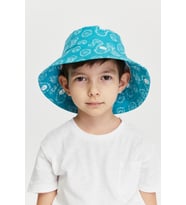 Benittokids Erkek Çocuk Desenli Bucket Şapka 7007 (Yeşil)