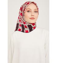 ARMİNE İPEK EŞARP 9007D (SURA)... (Mürdüm)