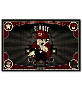 Cakapuzzle Nintendo Mario Bros Revolt  Puzzle Yapboz MDF (Ahşap) (255 Parça)