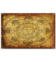 Cakapuzzle Horoscope Güneş Gezegenler Açılar Görseli Puzzle Yapboz MDF (Ahşap) (500 Parça)