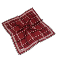 Mısırlı Eşarpları Cocoon Twill Eşarp (Bordo)