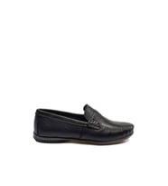 FAST STEP Hakiki Deri Erkek Casual Ayakkabı 585MA204 (Siyah)