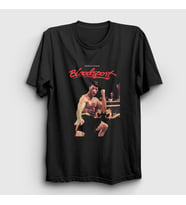 Presmono Unisex Beyaz Bloodsport Film Jean Claude Van Damme T-Shirt 258732tt (Siyah)