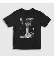 Presmono Unisex Çocuk Beyaz Magnus Carlsen Büyükusta Satranç T-Shirt 424241tt (Siyah)