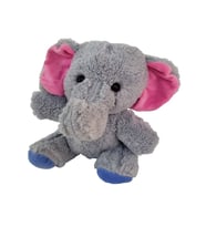 Sevimli Peluş Fil (Pembe)