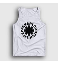 Presmono Unisex Sarı Logo V3 Red Hot Chili Peppers Atlet 108012tt (Beyaz)