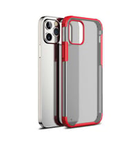 Uyumlu Model Apple iPhone 12 Pro Max Kılıf Mat Volks Case (Kırmızı)