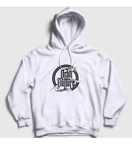 Presmono Unisex Beyaz Logo V2 Orbit Culture Kapüşonlu Sweatshirt 454493tt (Beyaz)