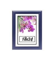 18X24 Fotoğraf Çerçevesi Siyah Modern Ofis Sanat Ev Home Ofis Dekoratif Çerçeveler Ev Oturma Odası Salon Dekorasyon Resim Çerçeveleri Diploma Belge Sertifika Çerçeveleri (Lacivert)