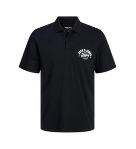 Likralı Slim Fit Polo Yaka (Siyah)