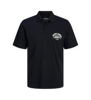 Likralı Slim Fit Polo Yaka (Siyah)