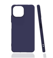 Kvy Xiaomi Mi 11 Lite Biye Silikon Kılıf (Lacivert)