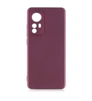 Xiaomi Mi 12 Kılıf Soft Mat Premier Case Kapak (Mürdüm)