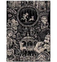 Cakapuzzle Coco Filmden Sahneler Kompozisyon Gravür Puzzle Yapboz MDF (Ahşap) (255 Parça)