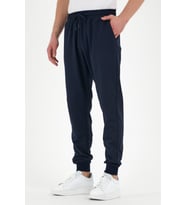 Erkek Eşofman Altı Etiketli Arka ve Yan Cepli Regular Fit (Lacivert)